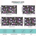 thumbnail image 3 of GZHJMY Halloween Witch Magic Pillowcase Plush Pillowcase for Hair and Skin, Soft Standard Size Pillow Cases Zippered Queen Pillow Case Set of 1-21x54in Home Decor, 3 of 7