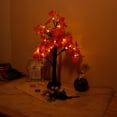 thumbnail image 4 of Decoración De Árbol De Abedul Blanco, Luz De Hoja De Arce, 24 Luces Led Cálidas, Lámpara De Pie Ambiental Alimentada Por Batería Usb Para Fiesta En Casa De Halloween Yuarrent HA027092-01, 4 of 6