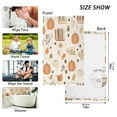 thumbnail image 6 of Yayeee 100% Cotton Hand Towels for Bathroom 16" x 28" Soft Absorbent Kitchen Towel, Orange Fall Pumpkin, 6 of 7