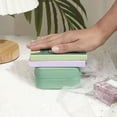 thumbnail image 7 of K-KED Portable Delicate Jewelry Box Organizer Leather Jewellery Ornaments Case Travel Storage *-blackish green, 7 of 7
