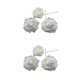 thumbnail image 3 of 50 piezas de flores artificiales Cateissary rosas de simulación de boda interiores Blanco 2Conjunto, 3 of 6