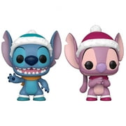 Funko POP! Disney: Lilo & Stitch - Stitch & Angel (Winter Gear Exclusive) 2-Pack