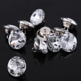 thumbnail image 4 of Diamante Silver Rhinestone Crystal Round Buttons Sewing Craft (20mm),Crystal Buttons, 4 of 8