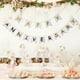 thumbnail image 3 of Banderines de papel con letras de FELIZ ANIVERSARIO, guirnaldas, suministros para fiestas, decoración de cumpleaños y bodas., 3 of 5