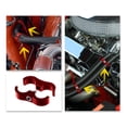 thumbnail image 3 of Unique Bargains 4pcs AN4 AN6 AN8 AN10 Car Separator Clamp Oil Line Brake Line Aluminum Alloy Red, 3 of 6