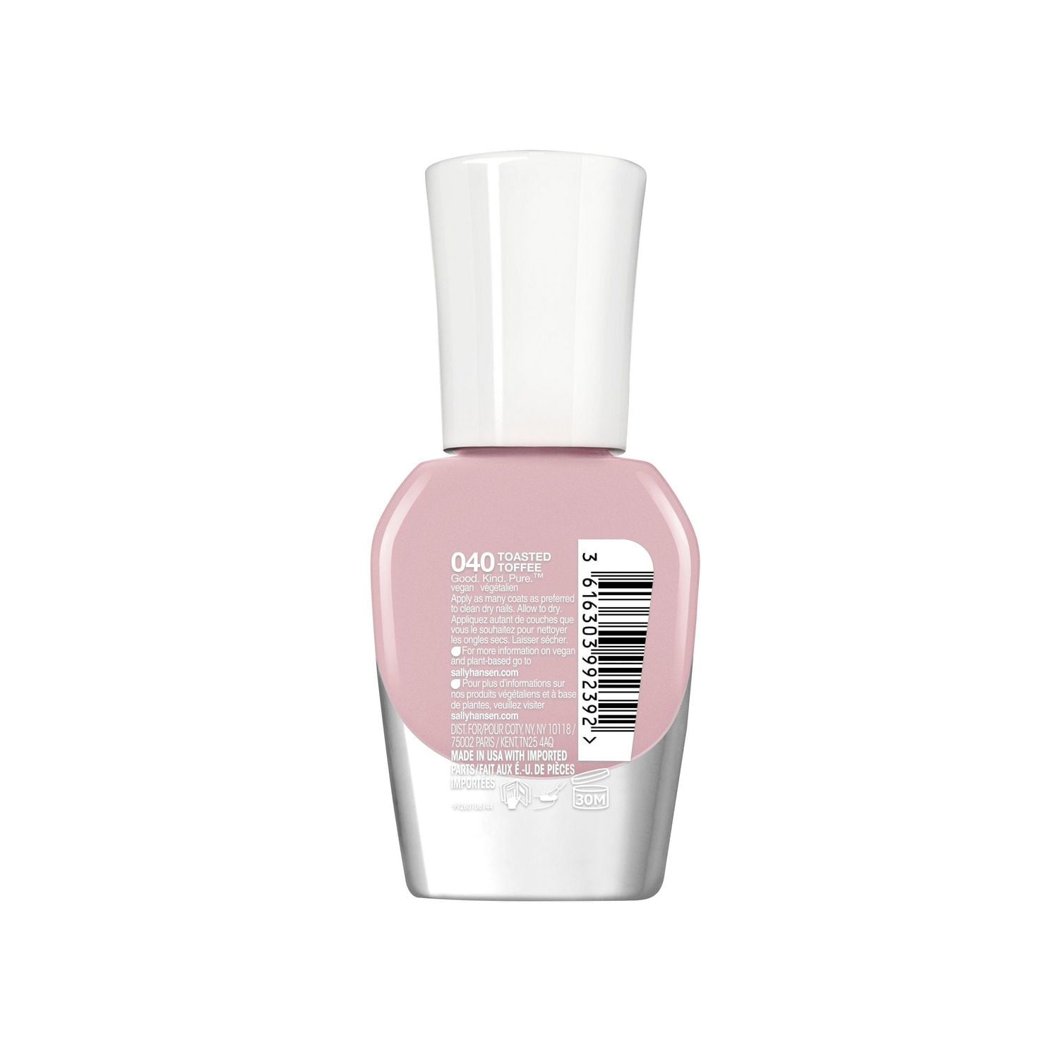 Sally Hansen - Good. Kind. Pure™, vernis à ongles 100 % végétalien, Sans 15