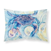 Carolines Treasures 8042PILLOWCASE Crab   Fabric Standard Pillowcase Standard multicolor