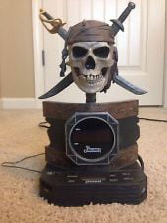 Disney Pirates of the Caribbean Alarm Clock Radio - image 2 of 2