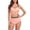 Pink, variant on Yuanlook Womens High Waisted Bikini Set Two Piece Swimsuits Push Up Bathing Suits Crisscross Tummy Control Swimsuit,Black,M