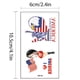 thumbnail image 2 of Tatuajes Temporales Patrióticos Pegatinas De Tatuaje Extraíbles Para El Día De La Independencia 4 De Julio Pegatina De Arte Corporal Para Celebración 11 Uds. Kearding CE006009-00, 2 of 6