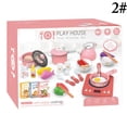 thumbnail image 2 of 36PCS Kitchen Pretend Playset Light Sound Kitchen Cooking Toy Cookware Playset, 2 of 10