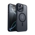 thumbnail image 1 of Chenchen Magnetic Compatible with iPhone 16 Pro Max Case, Upgraded [Full Camera Protection] [Compatible with Magsafe] [Translucent Matte] Shockproof Protective Phone Case Cover 6.9 Inch - Black, 1 of 1