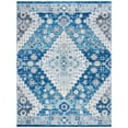 thumbnail image 2 of Safavieh Madison Sophie Oriental Area Rug, Navy/Creme, 9' x 12', 2 of 11