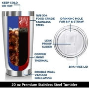 NewEleven Birthday Tumbler for Mom – 20oz Stainless Steel Travel Mug from Daughter, Son, or Kids