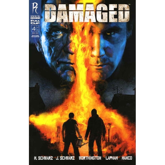 Damaged (Radical) #4 VF ; Radical Comic Book