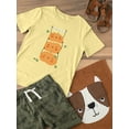 thumbnail image 3 of Halloween Cute Pumpkin Stack T-Shirt Toddler -Image by Shutterstock,  5 Toddler, 3 of 4