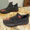 thumbnail image 1 of RARE Ad-id-as Dame 3 Black Scarlet NBA Basketball Sneaker Shoes CQ0270 Mens 13.5, 1 of 6