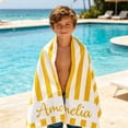 thumbnail image 1 of Toalla de playa con temática marina: estrellas de mar, conchas y tortuga marina. Toalla de microfibra absorbente de secado rápido para la playa, la piscina y los viajes., 1 of 6