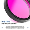 thumbnail image 3 of Filtro de contaminación lumínica UHC de 2 pulgadas para telescopio astronómico, 3 of 9