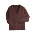 thumbnail image 3 of Xuniizn Cardigan Sweaters for Women Knit Long Sleeve Cotton V-Neck Sweater Tops Fashion Button Down Work Causal Cardigan Jacket Outfits Clothes, 3 of 9