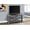 Grey#4, variant on TV Stands With Storage Tv Stand, 42 Inch, Console, Media Entertainment Center, Storage Shelves, Living Room, Bedroom, Grey Laminate, Contemporary, Modern,Entertainment Centers