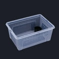 thumbnail image 3 of EeaseCA Boîte de Rangement en Plastique pour Reptiles et Amphibiens, Conteneur d'Alimentation pour Araignée Scorpion Gecko Insecte Serpent Tortue (Blanc), 3 of 7