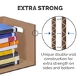 thumbnail image 4 of Medium Moving Box 10-Pack with Reinforced Handles, Tape-Free Assembly, and Lift-Off Lid (19-in x 14.5-in x 15.5-in), 4 of 7