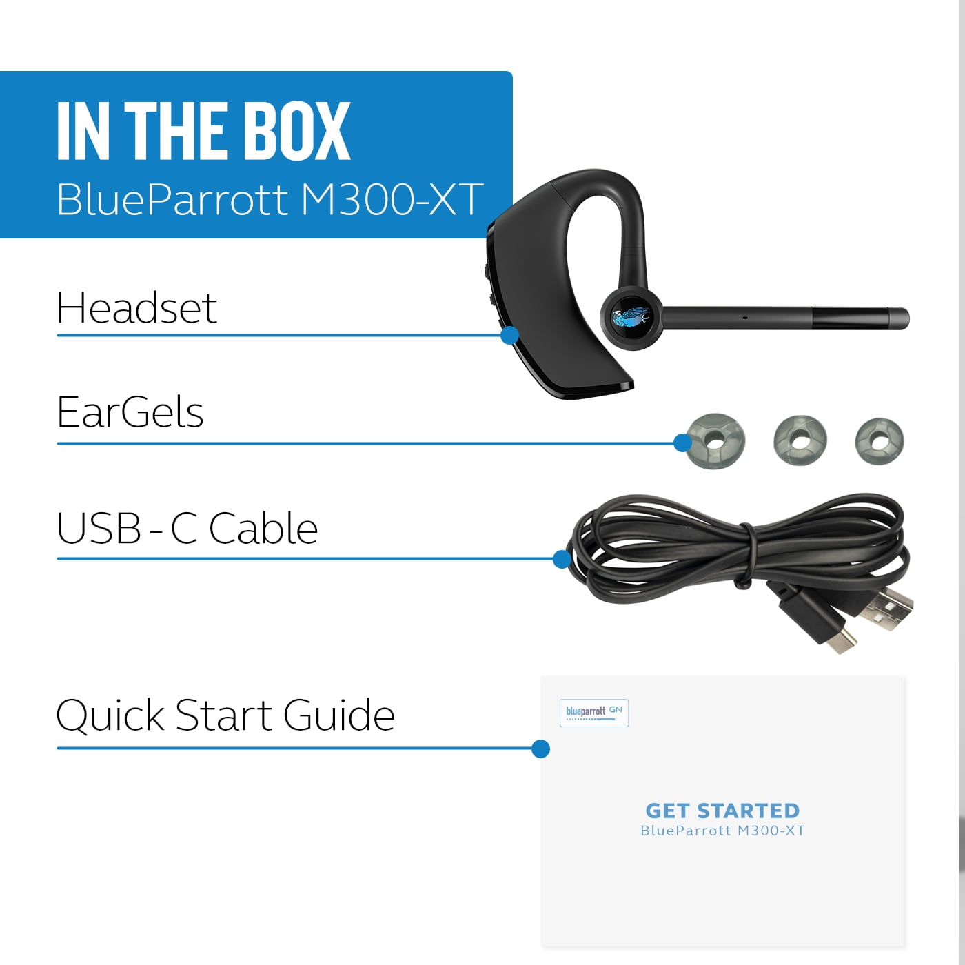 BlueParrott M300-XT Earset