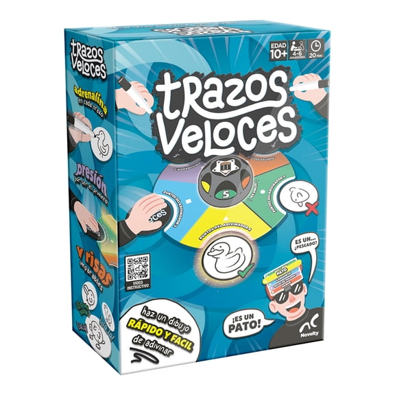 Juego de Mesa Novelty Trazos Veloces
