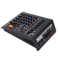 thumbnail image 4 of Console de Mixage, Mixeur 4 Canaux US Plug AC100-250V Portable pour Réunion, 4 of 8