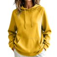 thumbnail image 7 of Hoodies for Women Drawstring Pullover Hoodie Long Sleeve Womens Hooded Sweatshirt, 7 of 7