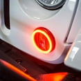 thumbnail image 2 of Oracle Lighting 2931-005 Jeep Wrangler 07-17 LED Waterproof Turn Signal Halo Kit - Amber, 2 of 6
