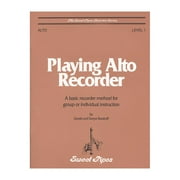 Sweet Pipes Playing Alto Recorder