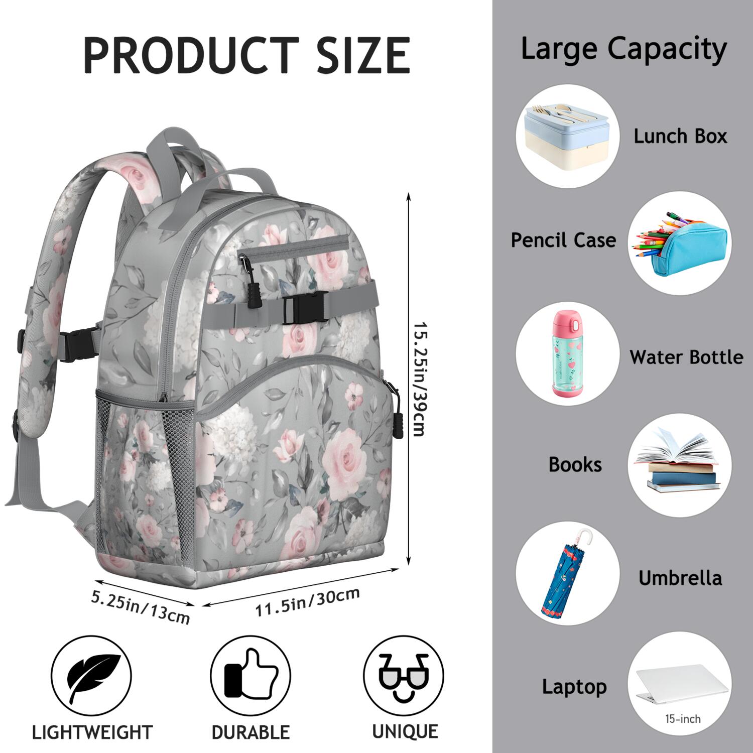 disney princess floral tattoo mini backpack Disney Princess Floral Tattoo AOP Mini Backpack