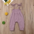 thumbnail image 2 of Mialoley Girls Sleeveless Rompers, Long Pants Jumpsuit, Overall Outfits Clothes, 2 of 6