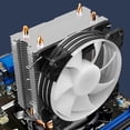 thumbnail image 6 of Computer Mute Heatsink Fan Adjust RGB Quiet Control Cooler Cooling for Case Fan 3-Pin Multicolor Adjustable S, 6 of 9