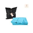 thumbnail image 2 of Juego de Sábanas Queen Size 2800 Hilos Extra Suave Premium Textura Rayada Soft Nature, 2 of 5