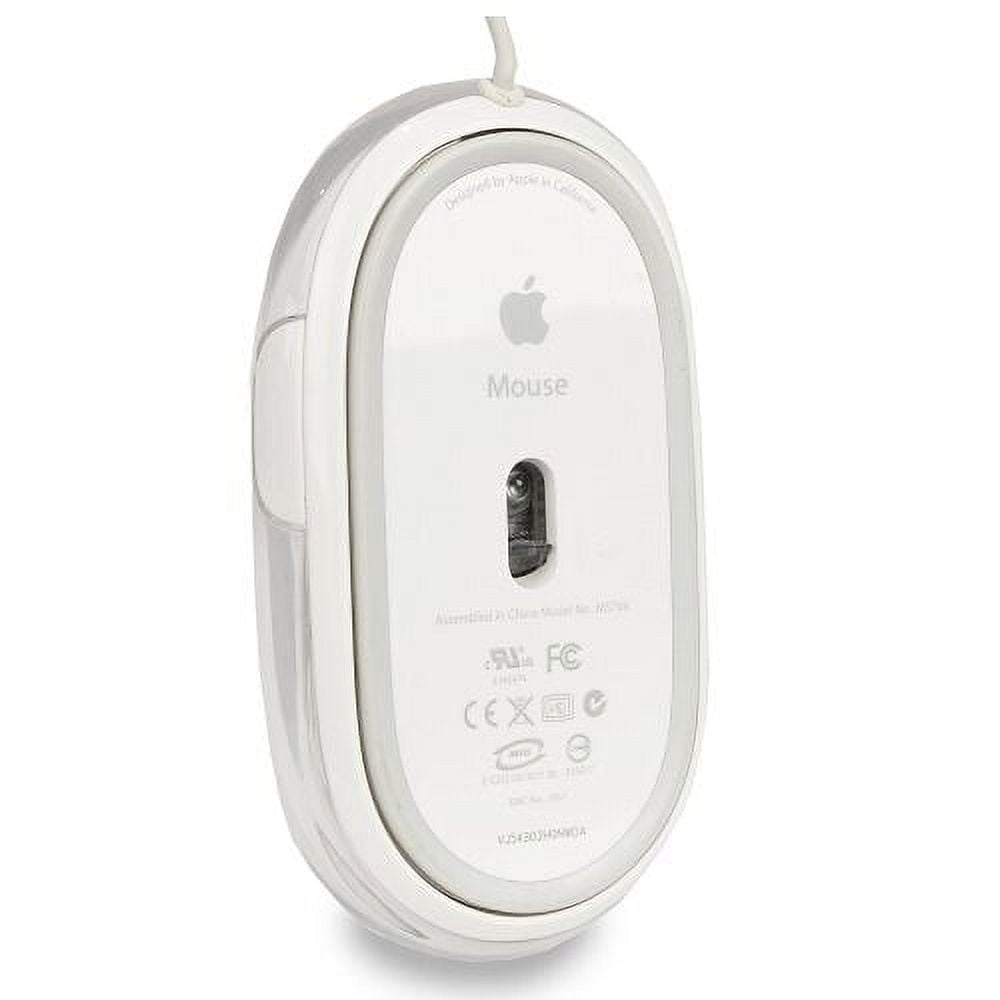 Apple - Brandclub - Apple Pro M5769 Mouse White/Clear (Used)
