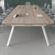 thumbnail image 2 of Conference table, long table, long table, rectangular office table and chair combination, simple modern simple workbench, My Lux Decor Round, 2 of 26