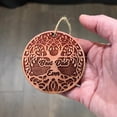 thumbnail image 4 of Best Dad Ever Celtic Tree of Life - Cedar Ornament, 4 of 4
