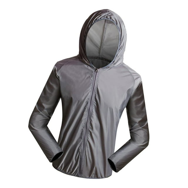 S SERENABLE -Protection Cycling Rain Skin Coat Jacket Windproof Raincoat Jersey Sportswear XL