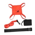 thumbnail image 2 of Cinturón de Resistencia de Natación de Paracaídas de Natación, Tren de Natación Poliéster Mujeres Equipos de Entrenamiento de Velocidad Práctica, Rojo 20 cm, 2 of 8