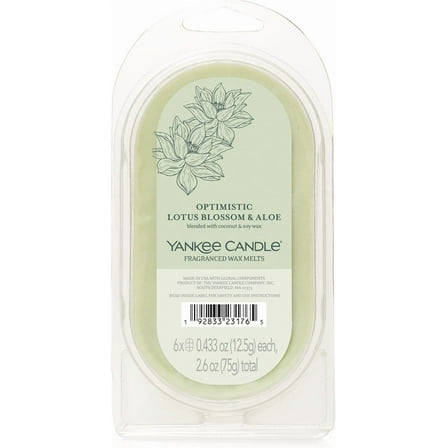 Yankee Candle Well Living Collection Optimistic Lotus Blossom & Aloe Fragranced Wax Melts