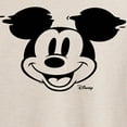 thumbnail image 3 of Disney - Mickey Face Glitch - Juniors Ideal T-Shirt, 3 of 5