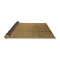 thumbnail image 2 of Ahgly Company Indoor Square Solid Brown Modern Area Rugs, 6' Square, 2 of 4