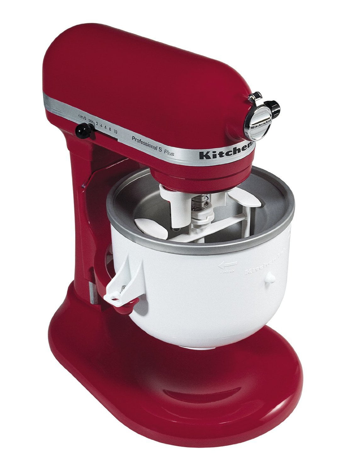 What Model KitchenAid Mixer Does the KitchenAid KICA0WH Ice Cream Maker  Attachment Work With?