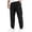 Black, variant on Gubotare Mens Lightweight Sweatpants Baggy Sweatpants Mens Zipper Pockets Gym Workout Sweat Pants Wide Leg Cotton Soft Loose Open Bottom Casual Y2K (Light Gray,L)