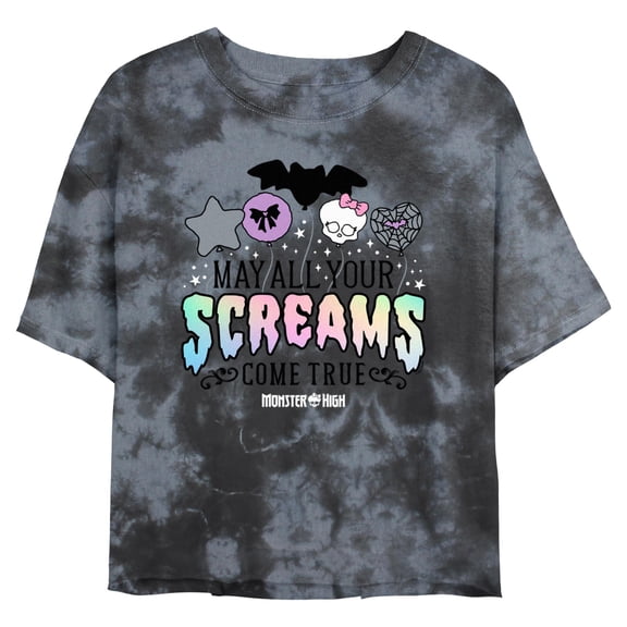 Juniors Monster High May All Your Screams Come True T Shirt