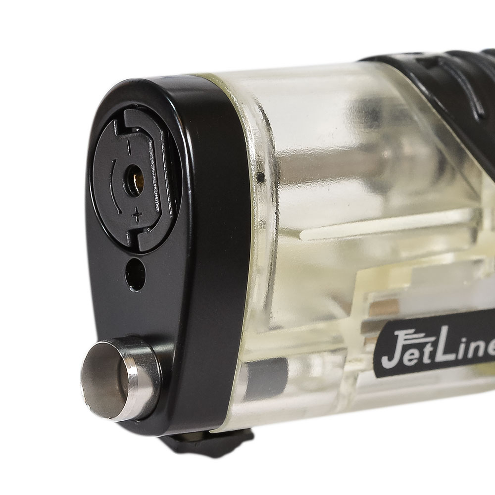 Jetline Patriot Triple Torch Lighter with Punch Cutter – Black