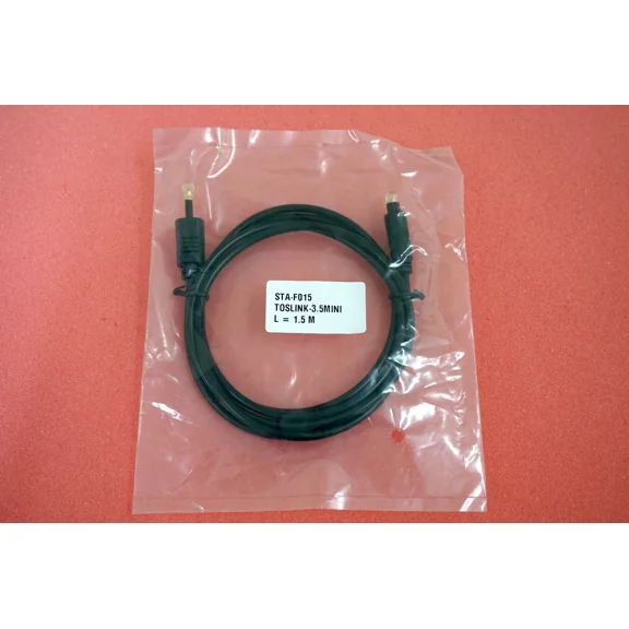 KNACK- New 5Ft / 1.5M Toslink To 3.5 Mini Toslink Spdif Audio Video Optical Cable (1C